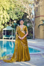 Mustard Rangoli Crush Lehenga ClothsVilla