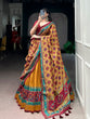 Load image into Gallery viewer, Mustard Silk Printed Lehenga Set ClothsVilla