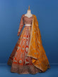 Load image into Gallery viewer, Mustard Yellow Designer Faux Georgette Lehenga Choli with Dupatta ClothsVilla