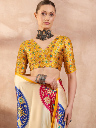 Navisha Lightweight Semi Modal Saree for Festive Occasions ClothsVilla