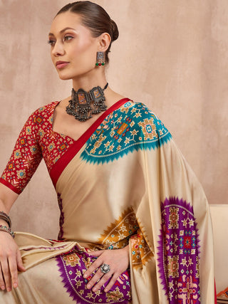 Navisha Lightweight Semi Modal Saree for Festive Occasions ClothsVilla