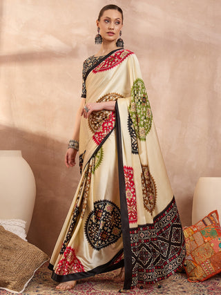 Navisha Lightweight Semi Modal Saree for Festive Occasions ClothsVilla