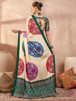 Navisha Lightweight Semi Modal Saree for Festive Occasions ClothsVilla