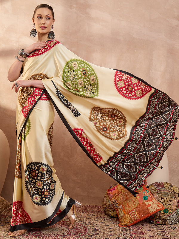 Navisha Lightweight Semi Modal Saree for Festive Occasions ClothsVilla
