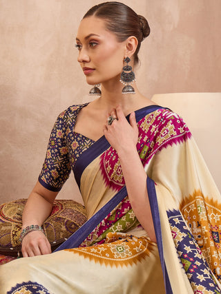 Navisha Lightweight Semi Modal Saree for Festive Occasions ClothsVilla