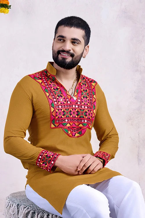 Navratri Festival Men's Kurta For Garba Celebrations Clothsvilla