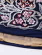 Load image into Gallery viewer, Navy blue Georgette Sequin-Thread embroidery Semi-Stitched Lehenga choli Clothsvilla