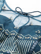 Load image into Gallery viewer, Navy Blue Net Sequinse Work Semi-Stitched Lehenga &amp; Unstitched Blouse, Dupatta Clothsvilla