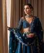 Load image into Gallery viewer, Blue Stunning Malai Silk Lehenga Set with Sequins &amp; Zari Work — The Perfect Fit in a Mesmerizing Hue ClothsVilla