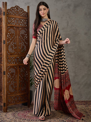 Nivara Premium Semi Modal Saree for Festive Wear ClothsVilla