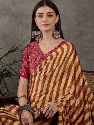 Nivara Premium Semi Modal Saree for Festive Wear ClothsVilla