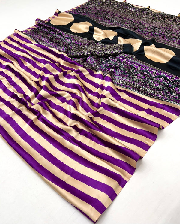 Nivara Premium Semi Modal Saree for Festive Wear ClothsVilla