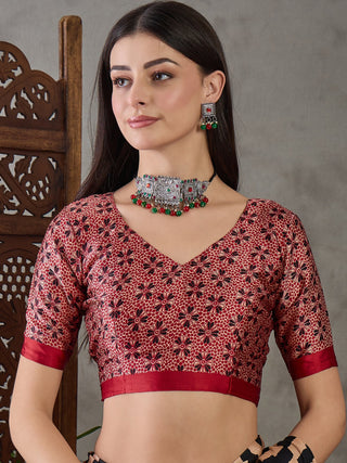 Nivara Premium Semi Modal Saree for Festive Wear ClothsVilla