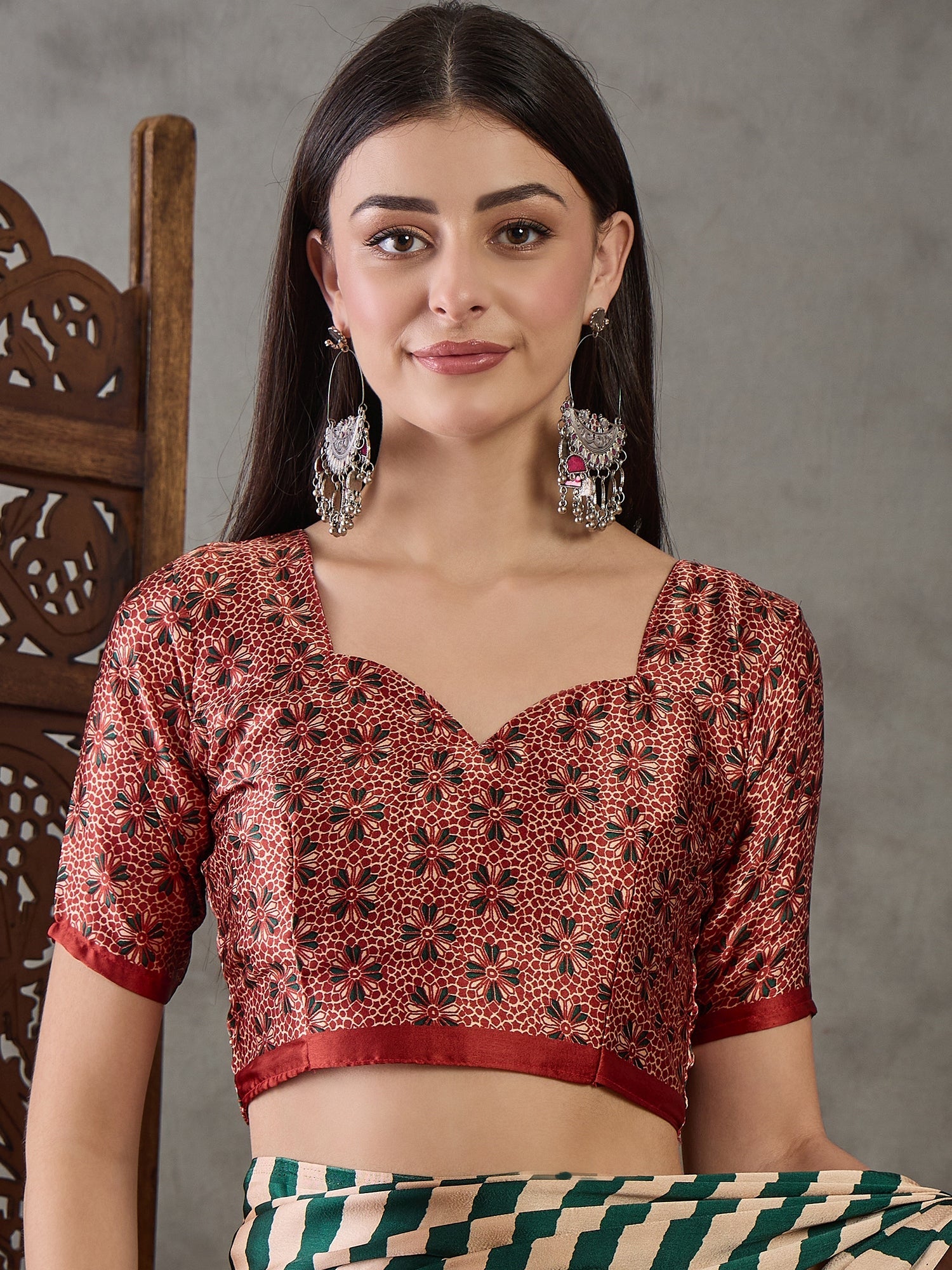 Nivara Premium Semi Modal Saree for Festive Wear ClothsVilla