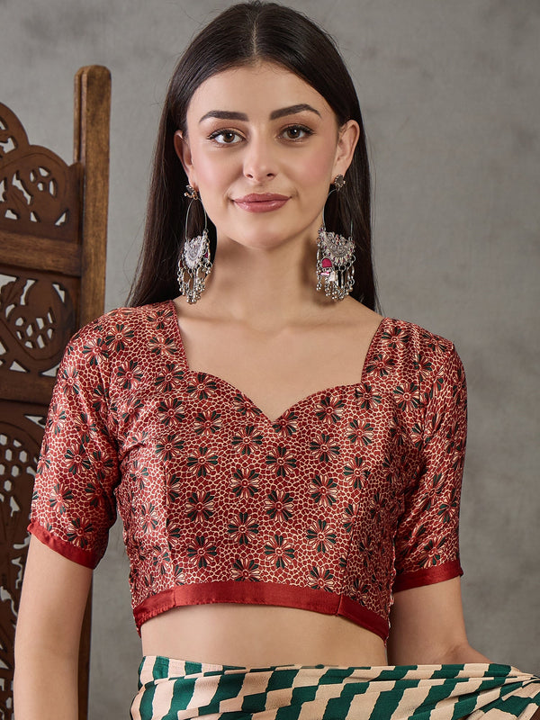 Nivara Premium Semi Modal Saree for Festive Wear ClothsVilla