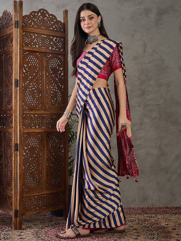 Nivara Premium Semi Modal Saree for Festive Wear ClothsVilla