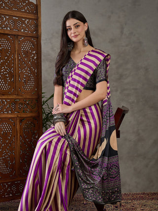 Nivara Premium Semi Modal Saree for Festive Wear ClothsVilla