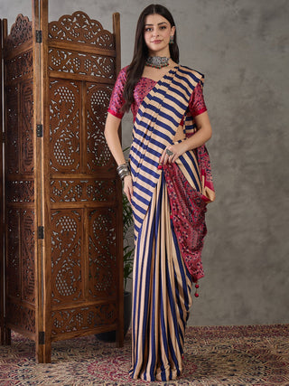 Nivara Premium Semi Modal Saree for Festive Wear ClothsVilla