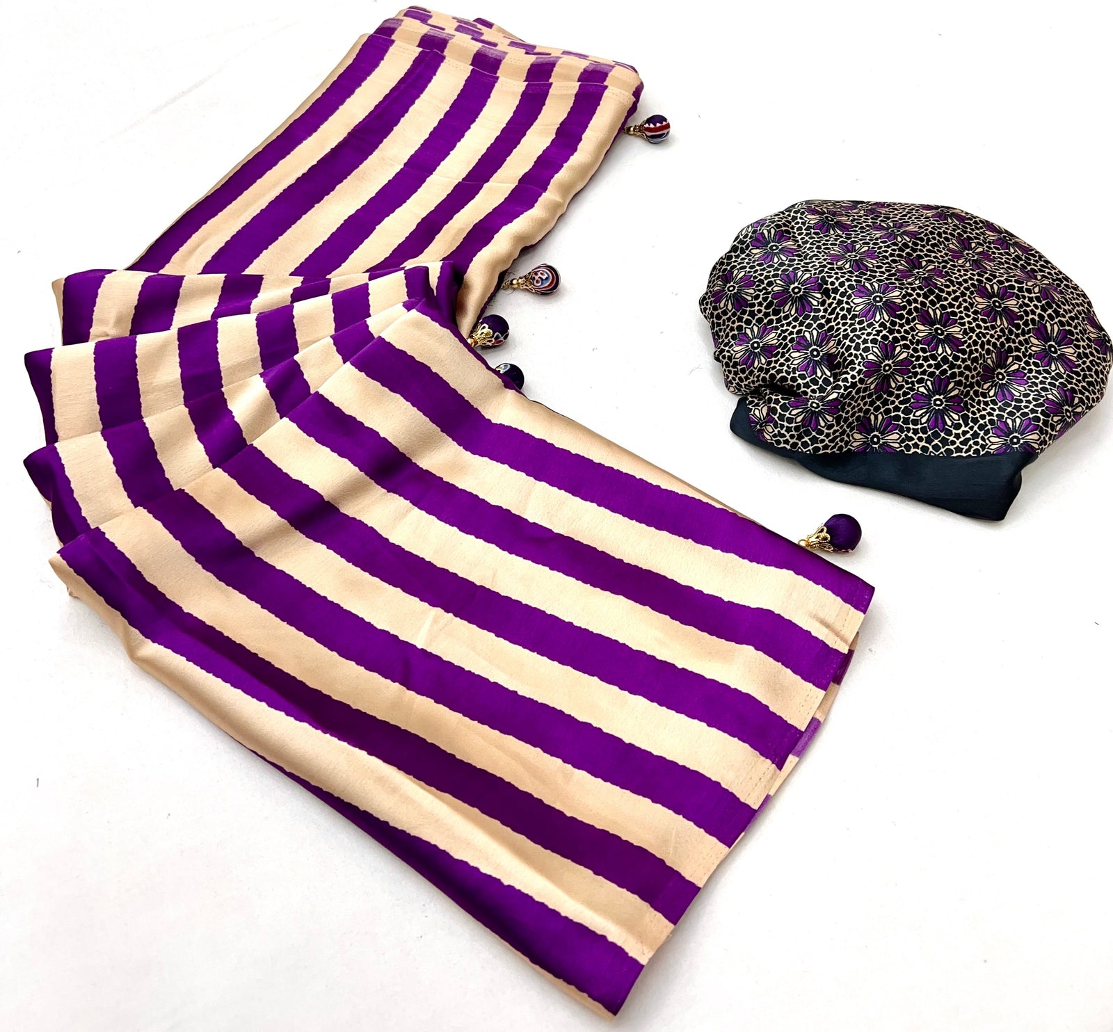 Nivara Premium Semi Modal Saree for Festive Wear ClothsVilla