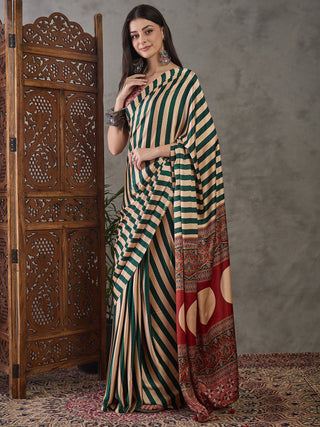 Nivara Premium Semi Modal Saree for Festive Wear ClothsVilla