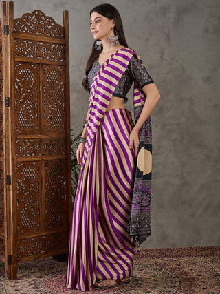 Nivara Premium Semi Modal Saree for Festive Wear ClothsVilla