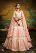 Load image into Gallery viewer, Off White Pure Silk Moti &amp; Zarkan heavy embroidery Semi-Stitched Lehenga choli &amp; Dupatta ClothsVilla