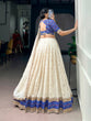 Load image into Gallery viewer, Off White Silk Sequins Designer Lehenga Choli ClothsVilla