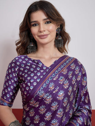 Ojasvi Mirror Work Semi Modal Saree for Wedding & Party Wear ClothsVilla