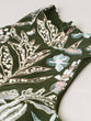 Load image into Gallery viewer, Olive Net Sequinse Work Semi-Stitched Lehenga &amp; Unstitched Blouse with Dupatta ClothsVilla