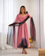 Onion Pink Elegant Colorful Fox Georgette Anarkali Set – Perfect for Festive & Wedding Wear ClothsVilla