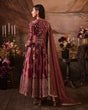 Load image into Gallery viewer, Onion Pink Japan Satin Anarkali with Sequins Work &amp; Butterfly Net Dupatta ClothsVilla