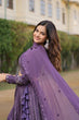 Load image into Gallery viewer, Stunning Onion Purple Lehenga Choli Set with Exquisite Sequin Work ClothsVilla