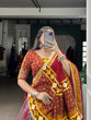 Load image into Gallery viewer, Onion Silk Lehenga Set with Foil Print ClothsVilla