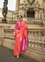 Orange Elegant & Art Silk South Style Saree with Weaving Work – Traditional Wear ClothsVilla