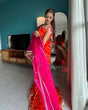 Load image into Gallery viewer, Orange Elegant Digital Print Sharara Set ClothsVilla