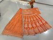 Load image into Gallery viewer, Orange Glow Designer Lehenga Choli ClothsVilla
