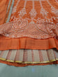 Load image into Gallery viewer, Orange Glow Designer Lehenga Choli ClothsVilla