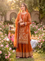 Orange Heavy Embroidered Plazzo Set ClothsVilla