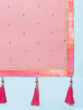 Load image into Gallery viewer, Orange Organza Shibori Printed Semi-Stitched Lehenga choli &amp; Dupatta Clothsvilla