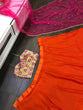 Load image into Gallery viewer, Orange Summer Breeze – Elegant Georgette Lehenga Set ClothsVilla