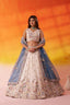 Tissue Sequins Thread & Embroidered Semi-Stitched Lehenga & Unstitched Blouse With Dupatta Clothsvilla