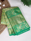 Parrot Color Jacquard Silk Saree with Exquisite Zari Weaving – Perfect for Elegant Occasions