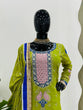 Load image into Gallery viewer, Parrot Elegant Thread &amp; Sequin Work Sharara Set ClothsVilla