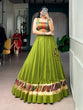 Load image into Gallery viewer, Parrot Zari Grace Cotton Lehenga ClothsVilla