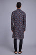 Load image into Gallery viewer, Exclusive Printed Navy Blue Kurta for Mens Wear Collection Clothsvilla