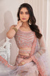 Load image into Gallery viewer, Girlish Trendy Peach Lehenga Choli Set ClothsVilla