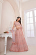Load image into Gallery viewer, Girlish Trendy Peach Lehenga Choli Set ClothsVilla