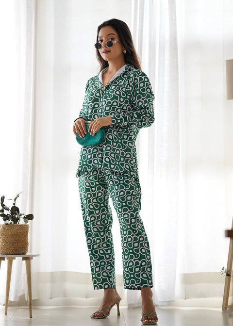 Teal Green Co-Ord Set Main image