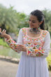 Load image into Gallery viewer, Designer Printed White Kurti (Copy) ClothsVilla
