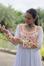 Load image into Gallery viewer, Designer Printed White Kurti (Copy) ClothsVilla